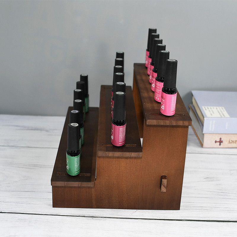 2/3/4/5 Layer Wooden Display R - Display Risers Set recension och pris
