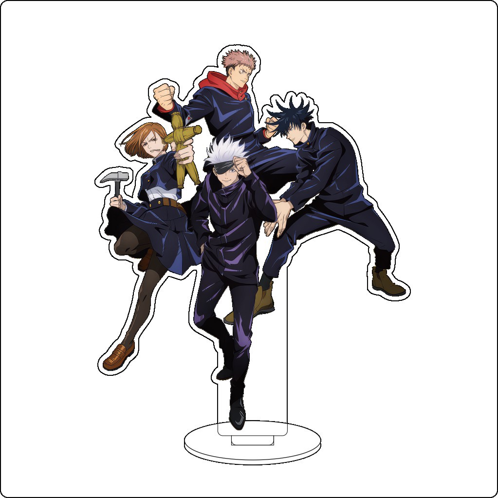 16CM Anime Jujutsu Kaisen Gojo - Figma Stand Set recension och pris