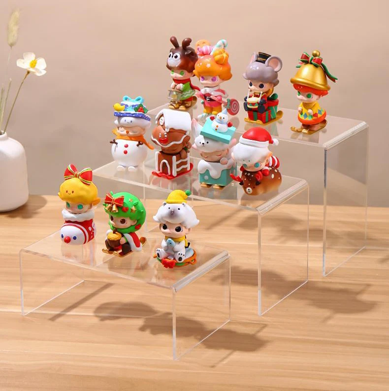 5 Size Acrylic Display Risers  - Pop Display Shelf recension och pris