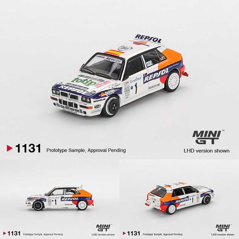 MINIGT 1131 1:64 Lancia Delta  - Die Cast Car 1 64 recension och pris