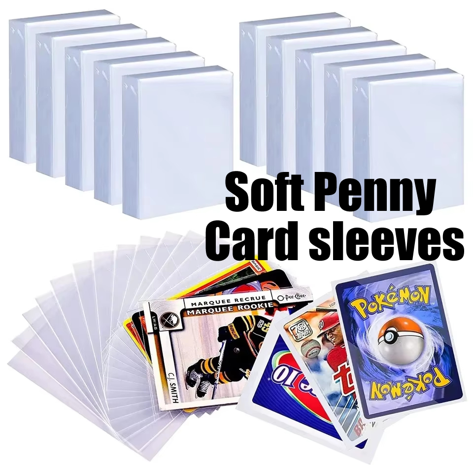 100-600pcs Card Sleeves Hard S - Pokemon Binder Card recension och pris