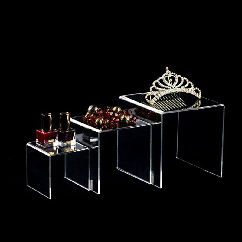 6pcs/Set Acrylic Display Stand - Display Risers Set recension och pris