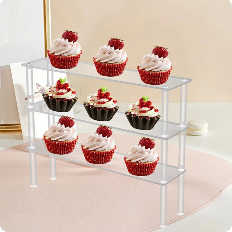 Clear Acrylic Display Riser St - Pop Display Shelf recension och pris