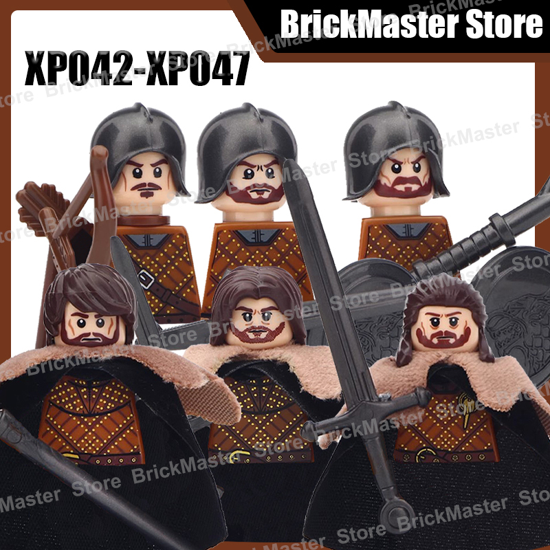 MOC Medieval Military Knight W - Lego Minifigure Holder recension och pris