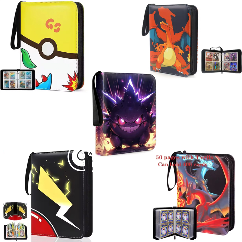 #400PCS *Poke moned!!!Album Bi - Pokemon Binder Card recension och pris