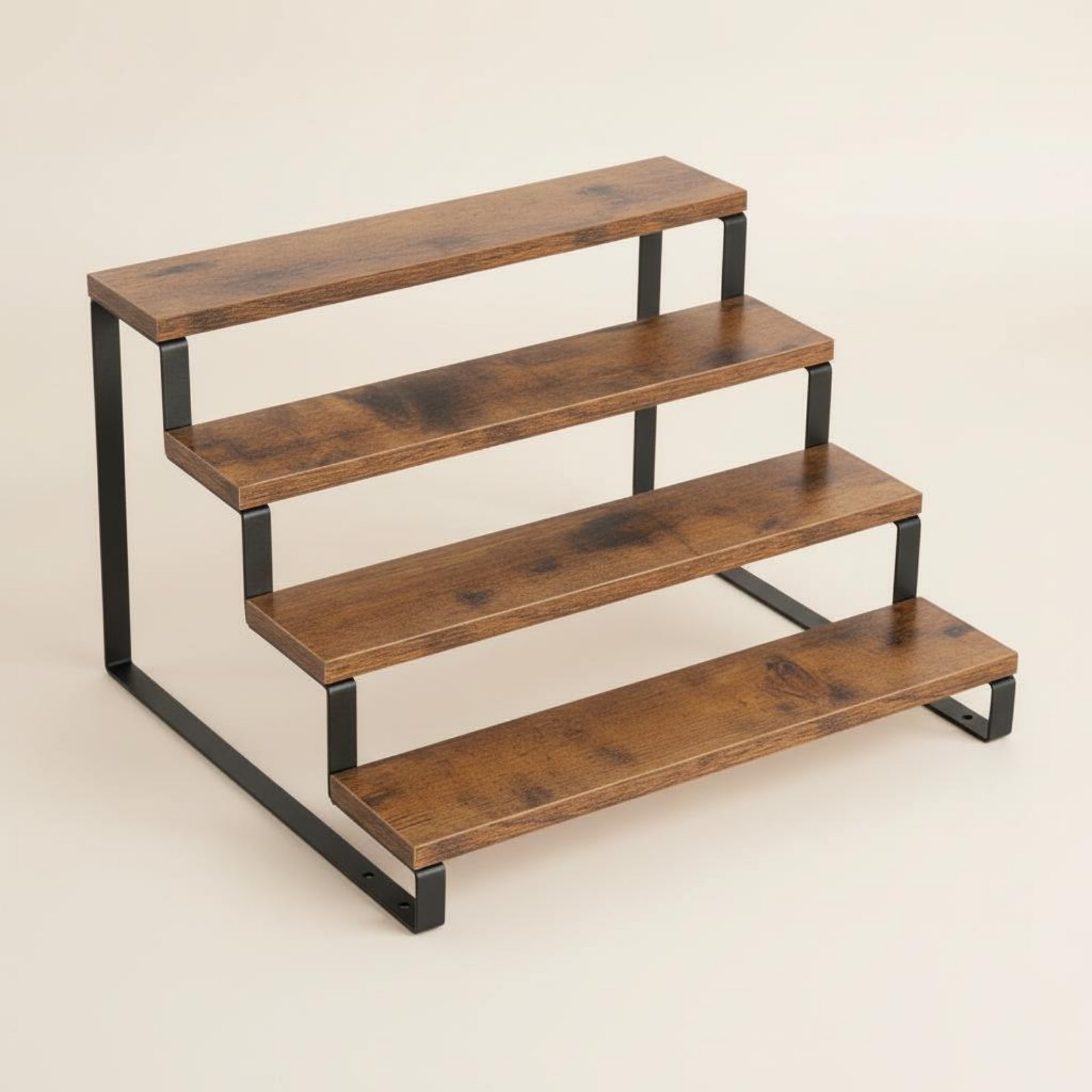 4 Tier Display Riser Space Sav - Display Risers Set recension och pris