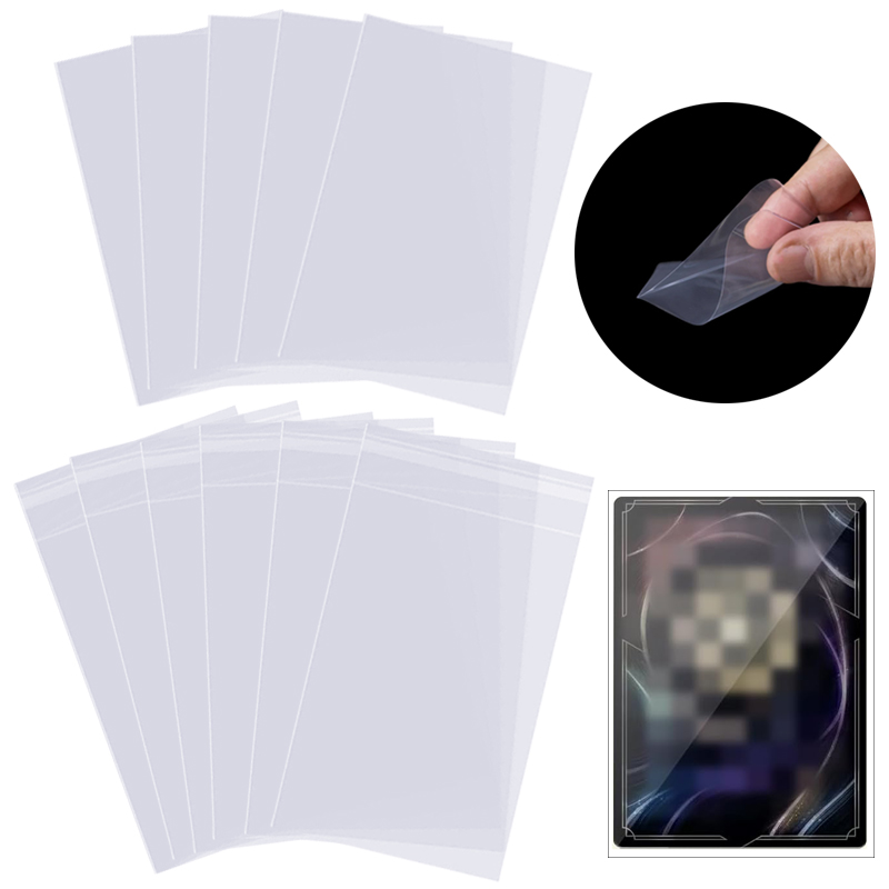 100/200pcs Card Sleeves 65x90m - Card Penny Sleeve recension och pris