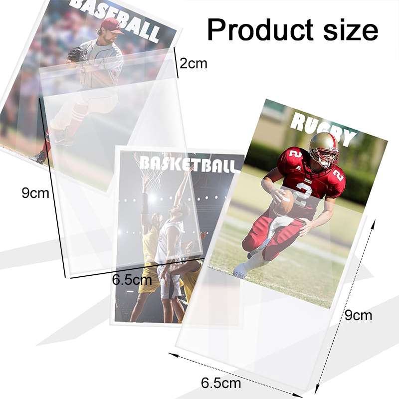 100/200pcs Card Sleeves 65x90m - Card Penny Sleeve recension och pris