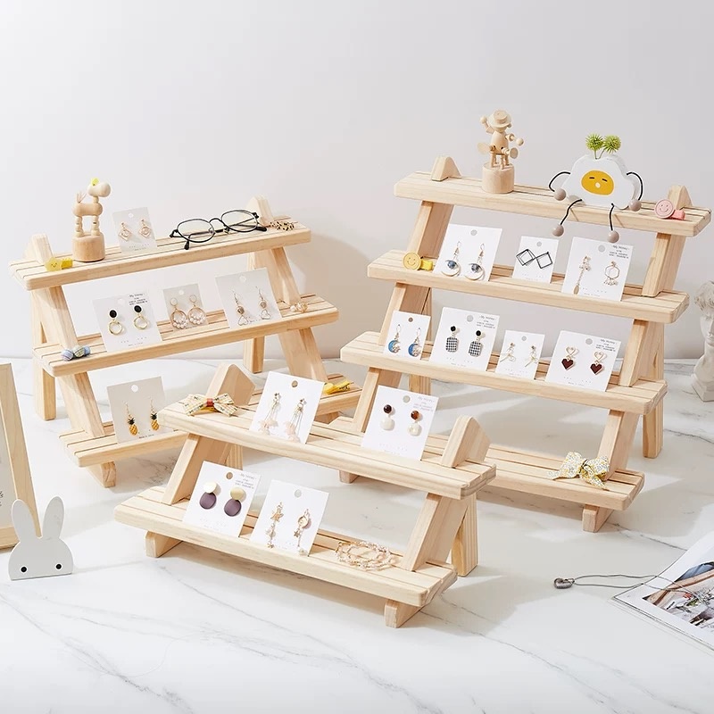 Ear Stud Holder Riser Multi-ti - Display Risers Set recension och pris